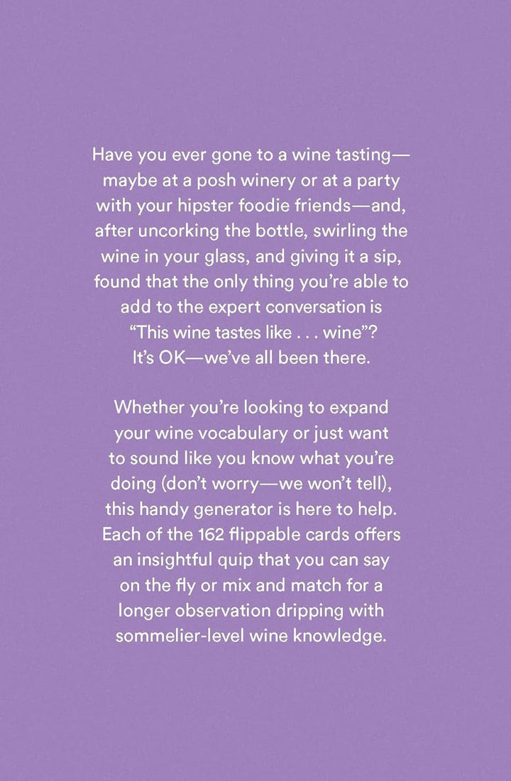 Wine Convo Generator