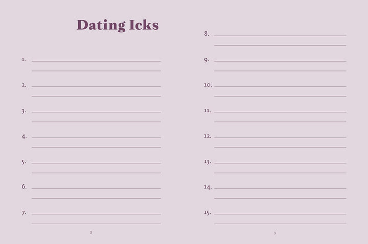 The Ick Journal