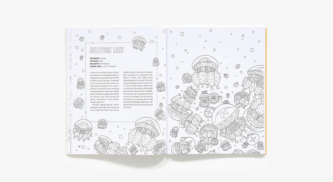 Spooky Lakes Coloring Book
