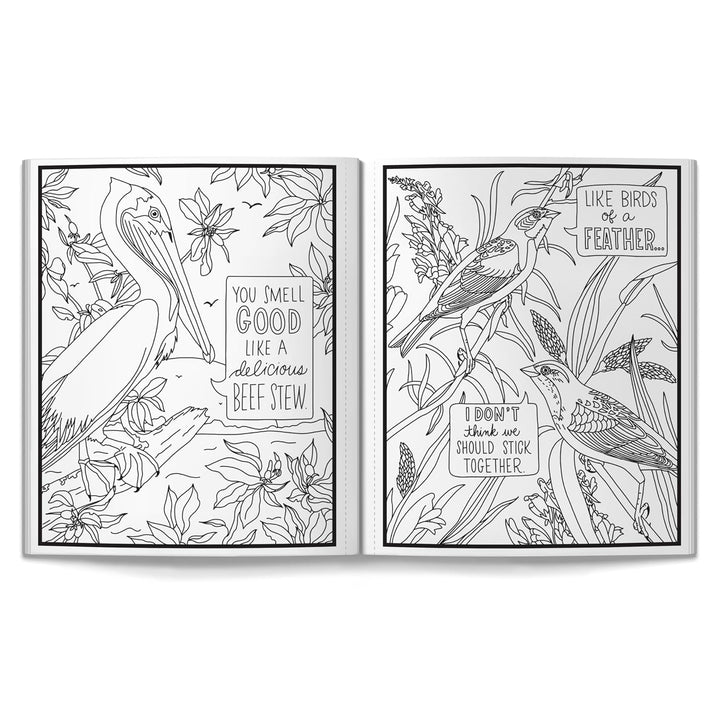 Salty Birds Coloring Book