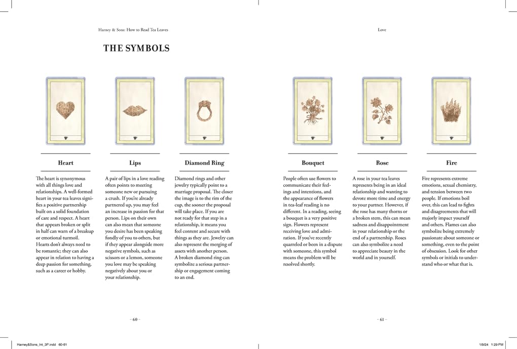 Harney & Sons How to Read Tea Leaves