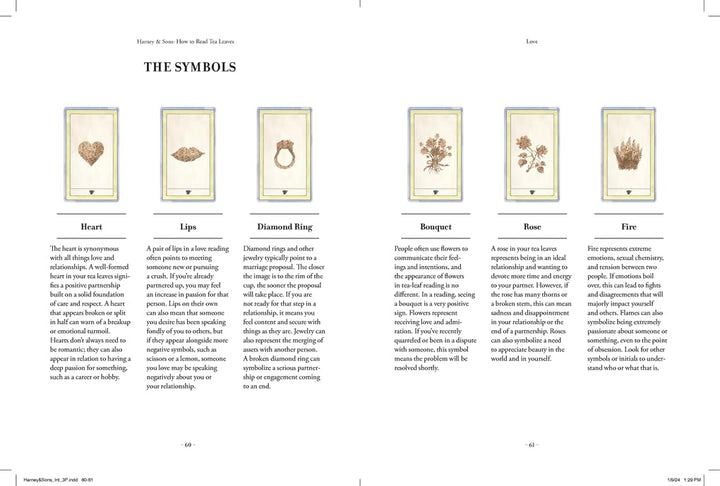 Harney & Sons How to Read Tea Leaves