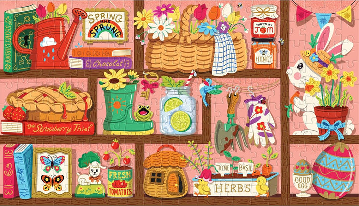 Spring Curiosities - 200 piece Jigsaw Puzzle