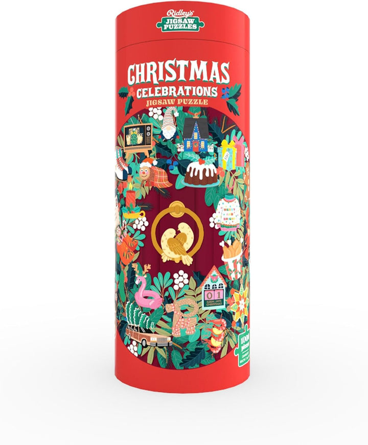 Christmas Celebrations - 1000 Piece Jigsaw Puzzle