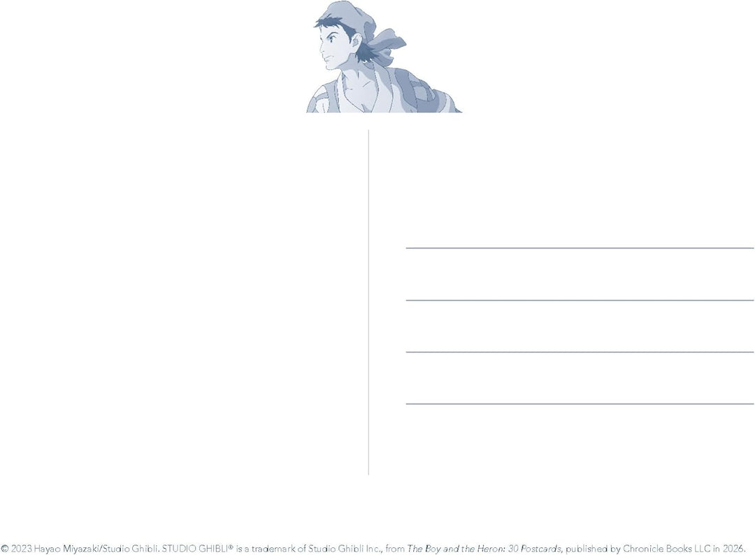 The Boy and the Heron: 30 Postcards - Studio Ghibli