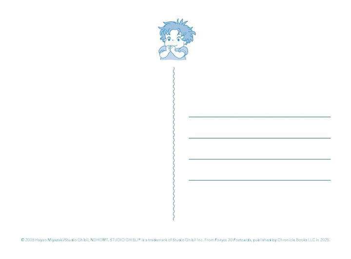 Ponyo: 30 Postcards - Studio Ghibli