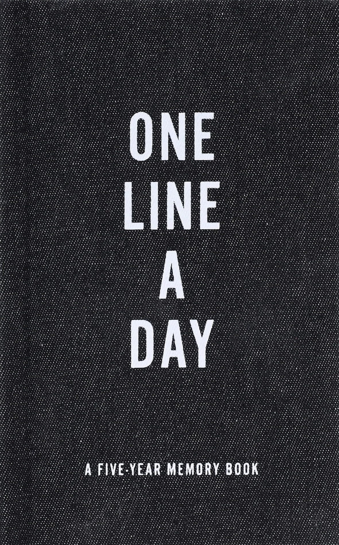 Black Canvas One Line a Day