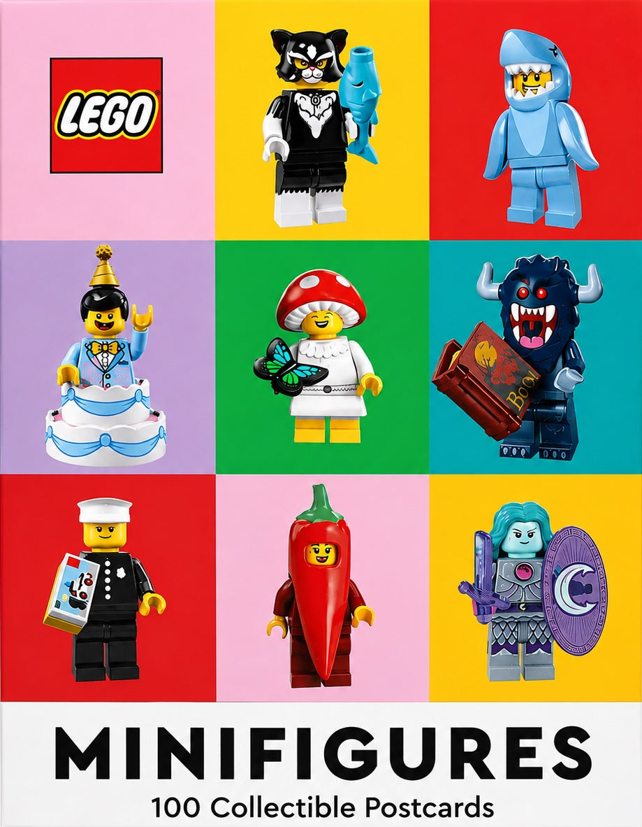 Lego Minifigures: 100 Collectible Postcards