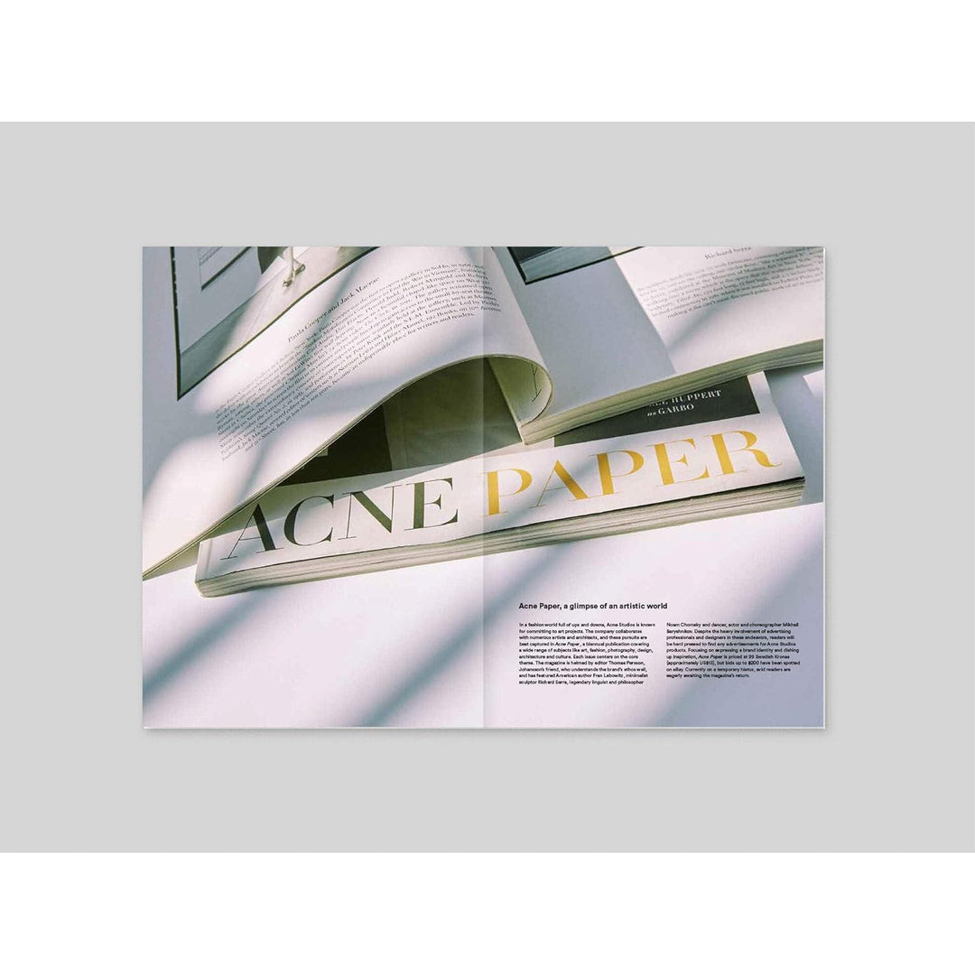 Magazine B Issue 61 ACNE STUDIOS