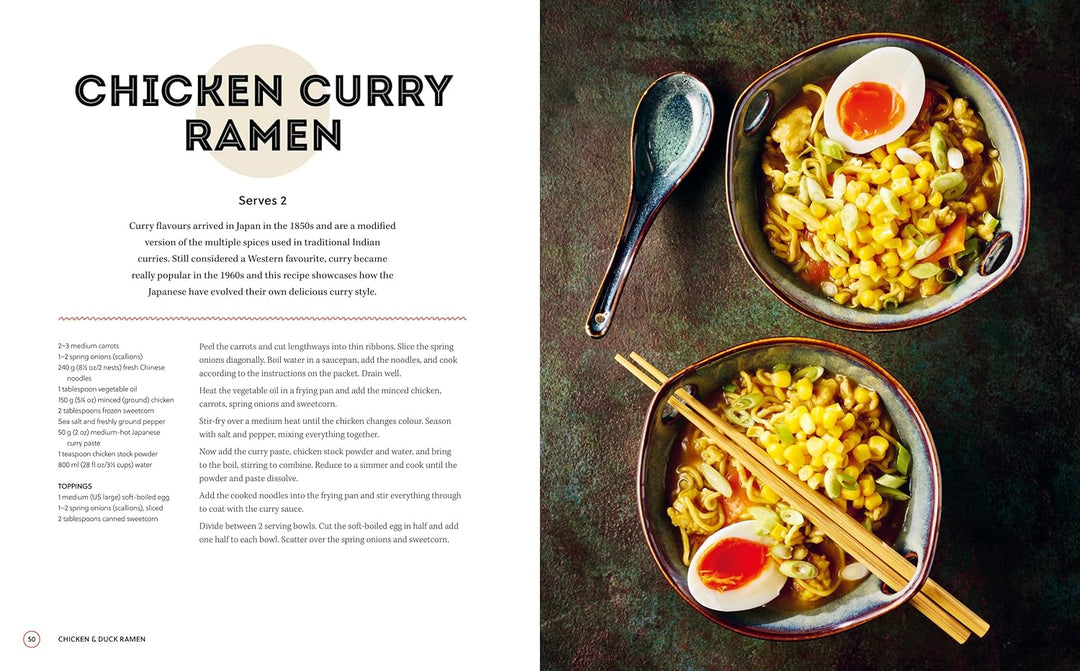 Ramen - 80 Easy Noodle Bowls and Broths