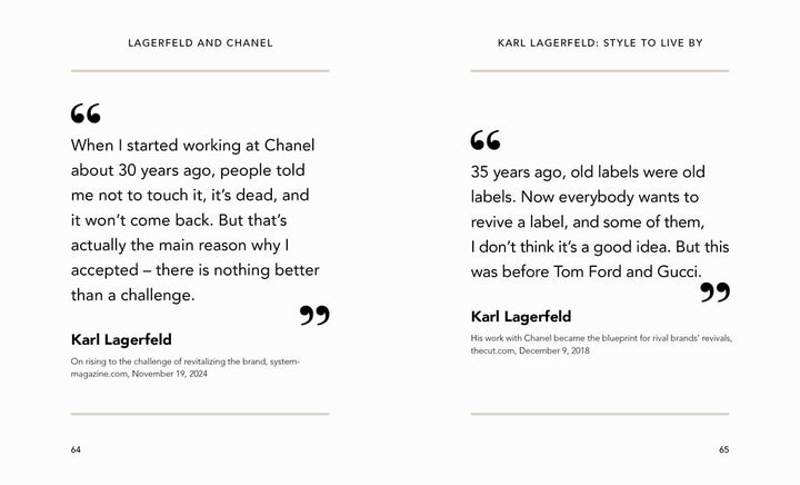 The Little Guide to Karl Lagerfeld