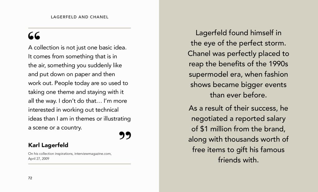 The Little Guide to Karl Lagerfeld