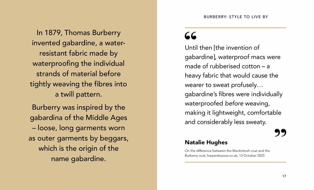 The Little Guide to Burberry