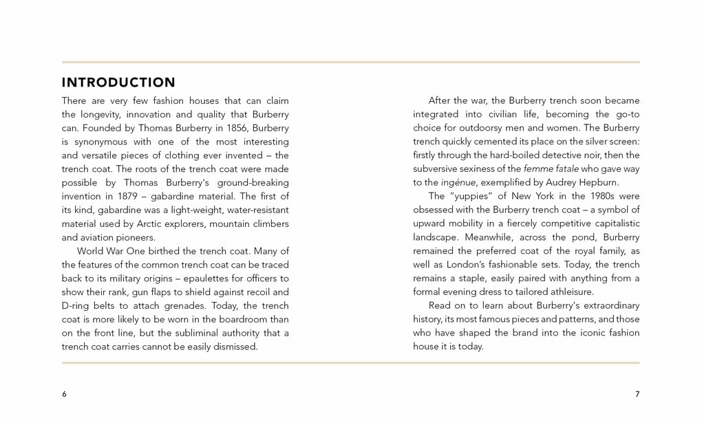 The Little Guide to Burberry
