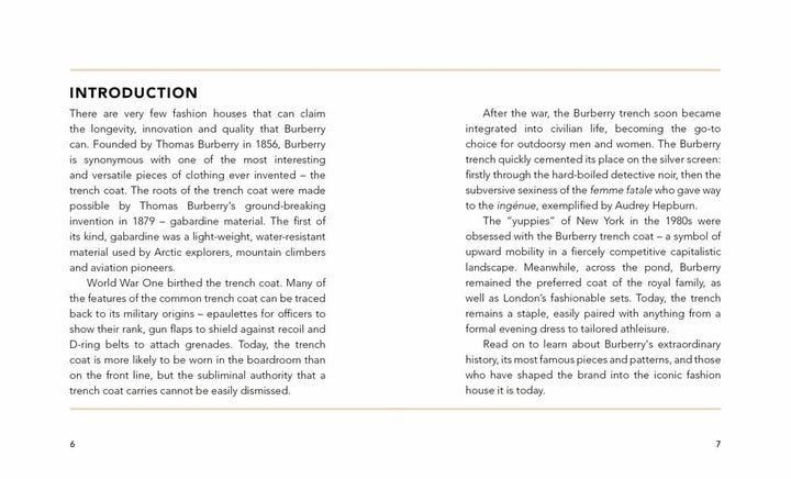 The Little Guide to Burberry