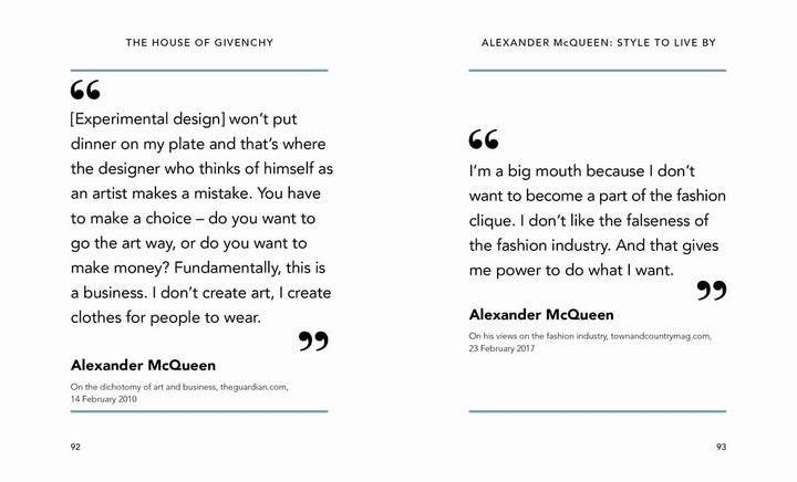 The Little Guide to Alexander McQueen