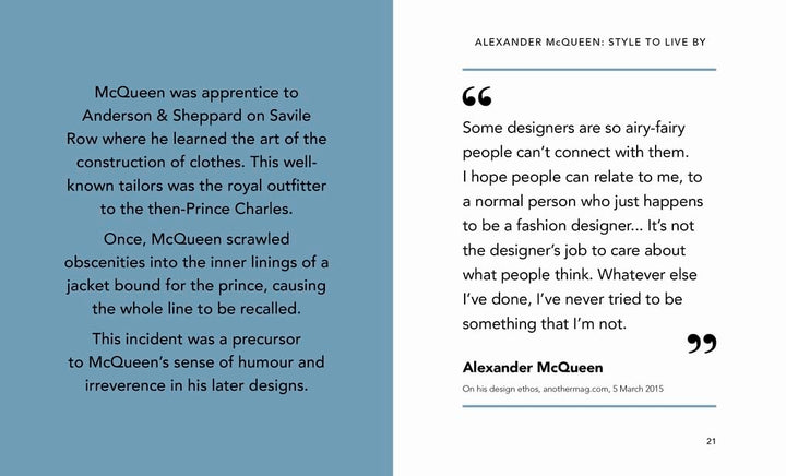 The Little Guide to Alexander McQueen