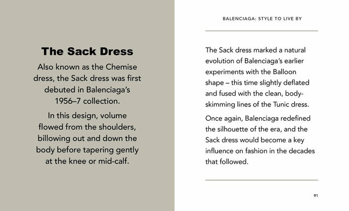 The Little Guide to Balenciaga