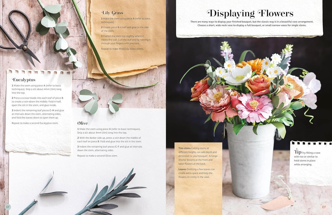 The Bouquet in a Book