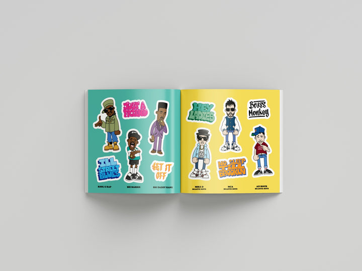 Hiphop Sticker Book