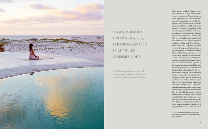Stille Tage an schönen Orten - German