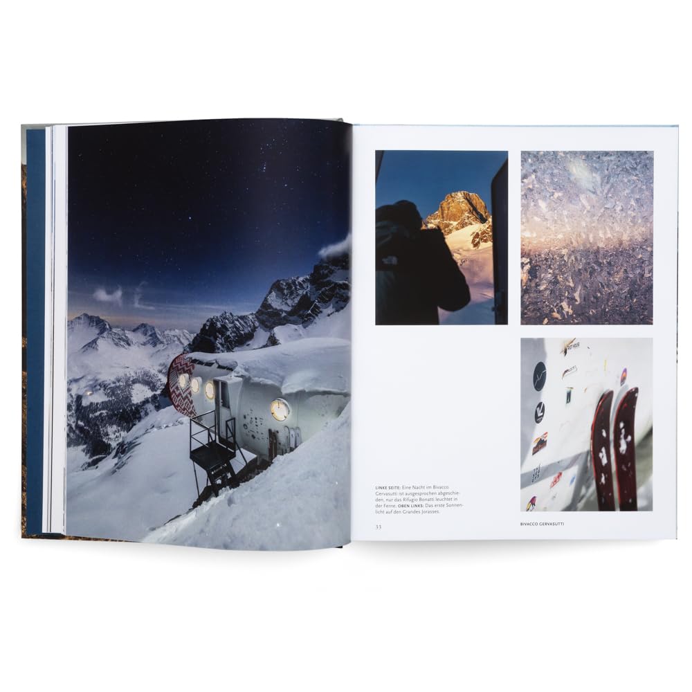 Alpine Zufluchten - German