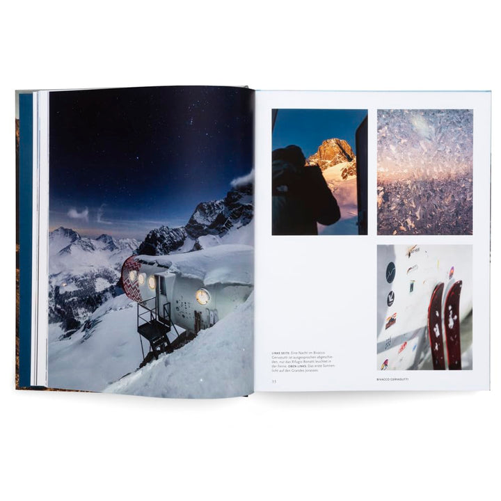 Alpine Zufluchten - German