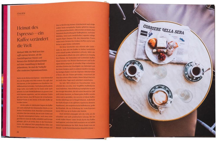 In 80 Kaffees um die Welt - German
