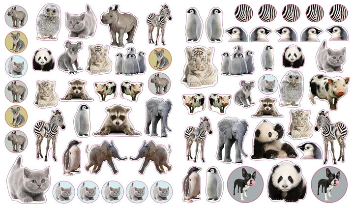 Eyelike Stickers: Baby Animals