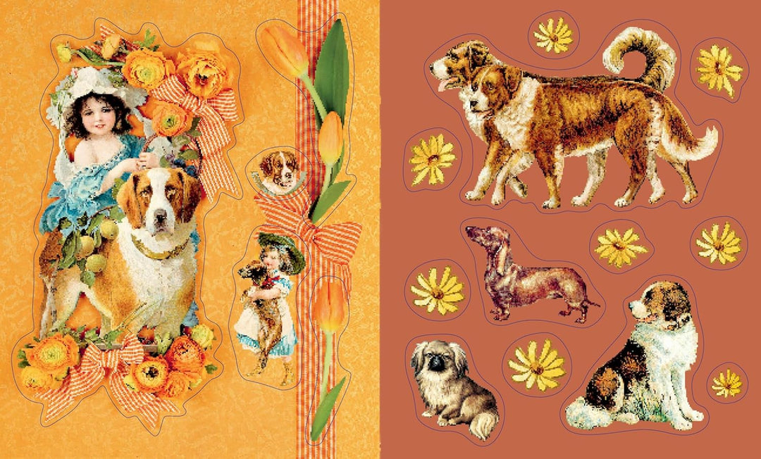 Victoriana Dog Sticker Book