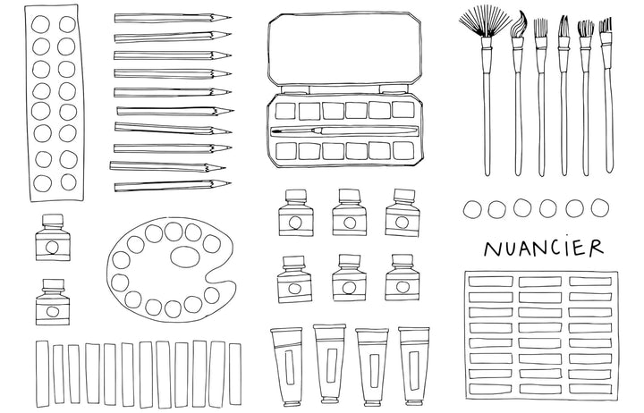 Hôtels Coloriages - Zoé de Las Cases - French