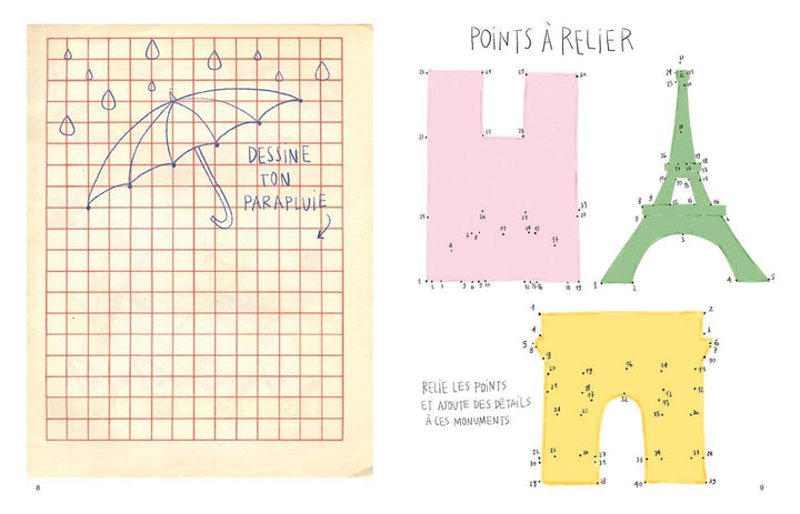 Cahier d'activités Paris - Zoé de Las Cases - French