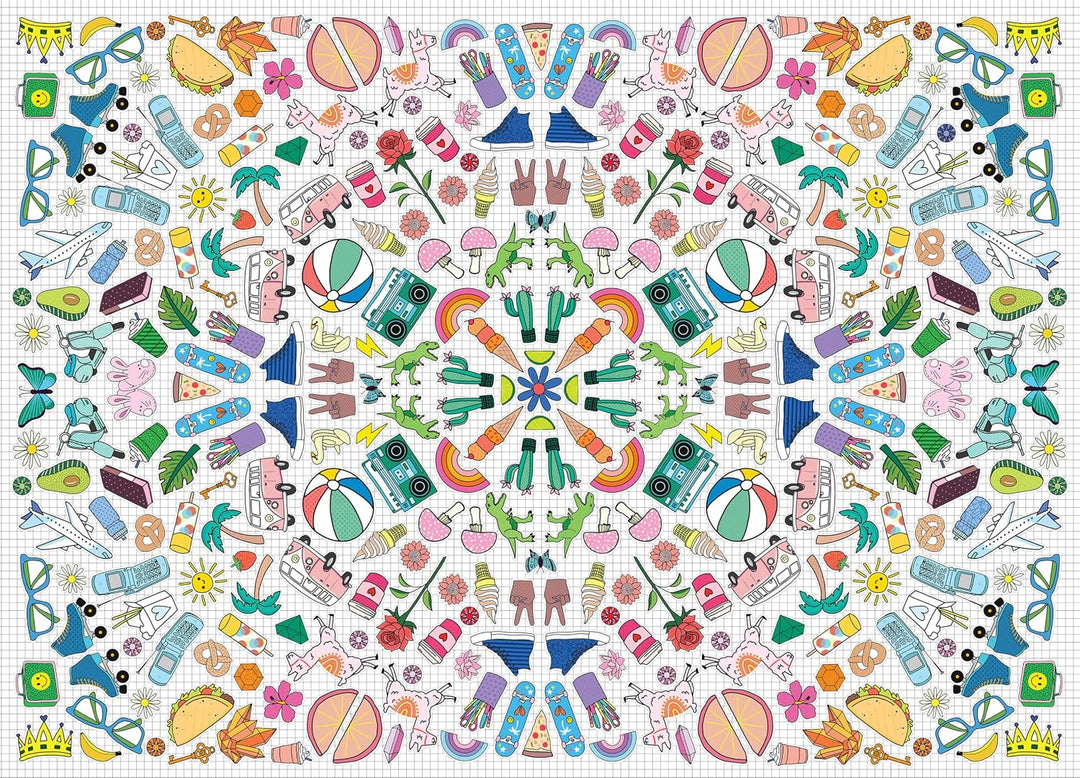 So. Many. Stickers. 1,000-Piece Puzzle