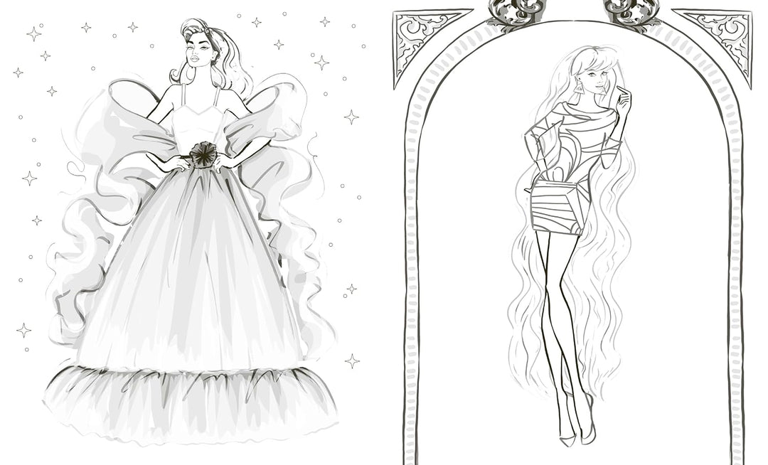 Barbie - Luxe Colouring
