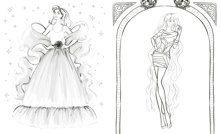 Barbie - Luxe Colouring