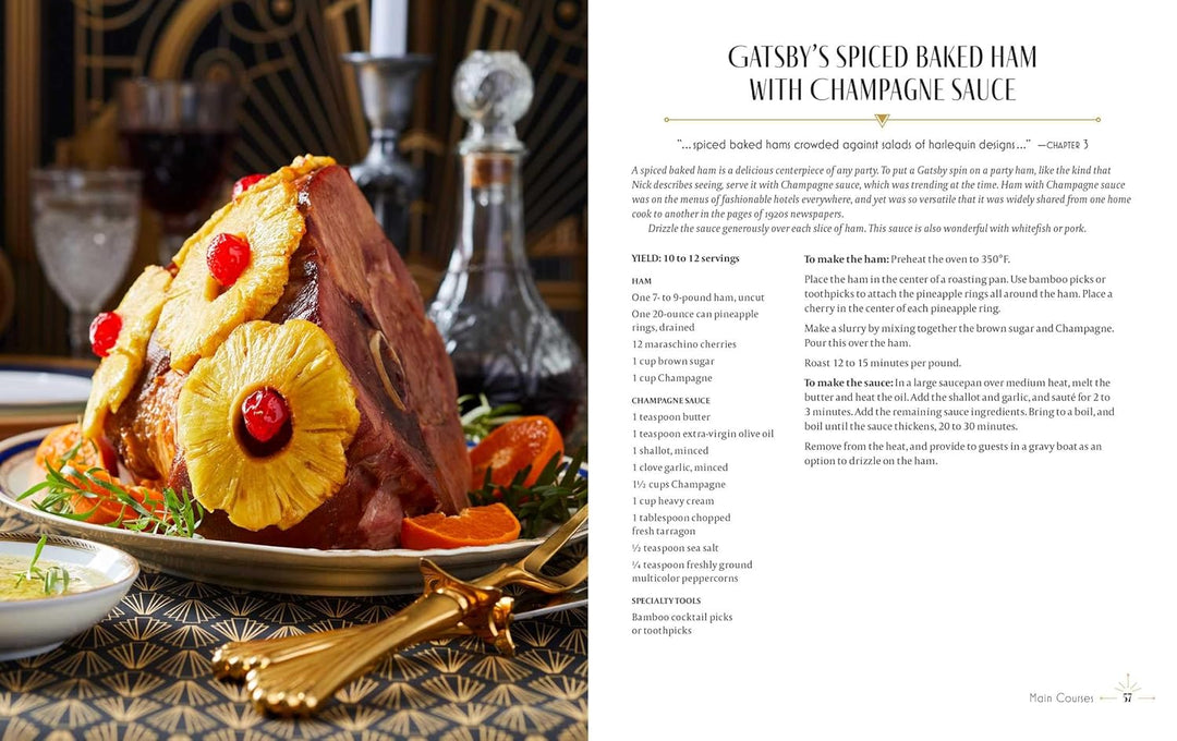 Great Gatsby Cooking and Entertaining Guide