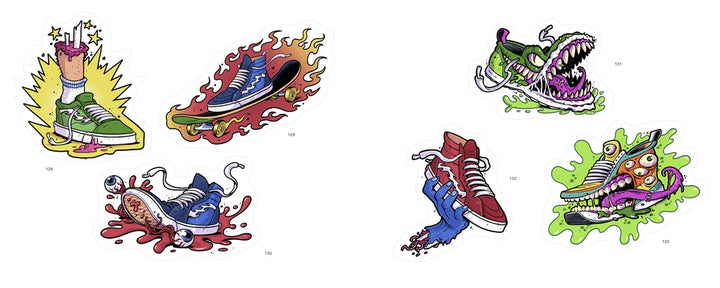 Stickerbomb Sneakers