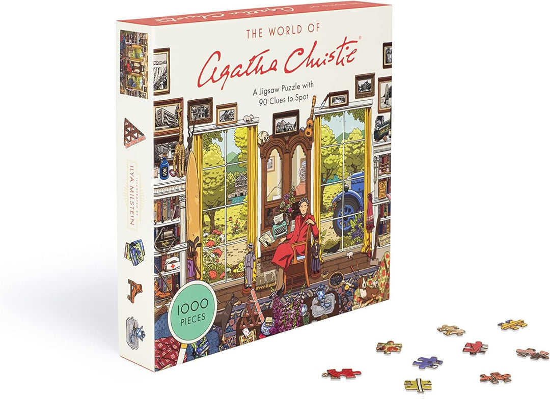 The World of Agatha Christie: 1000 Piece Jigsaw