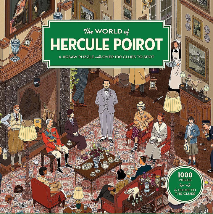 The World of Hercule Poirot - 1000 Piece Puzzle