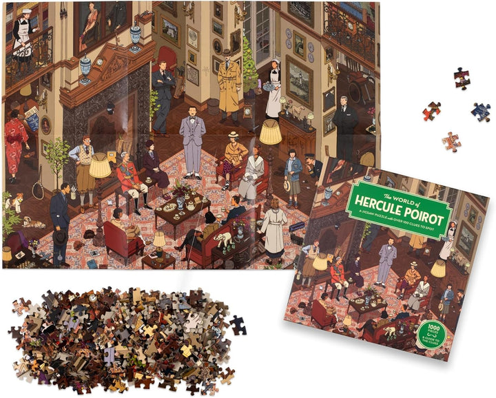 The World of Hercule Poirot - 1000 Piece Puzzle