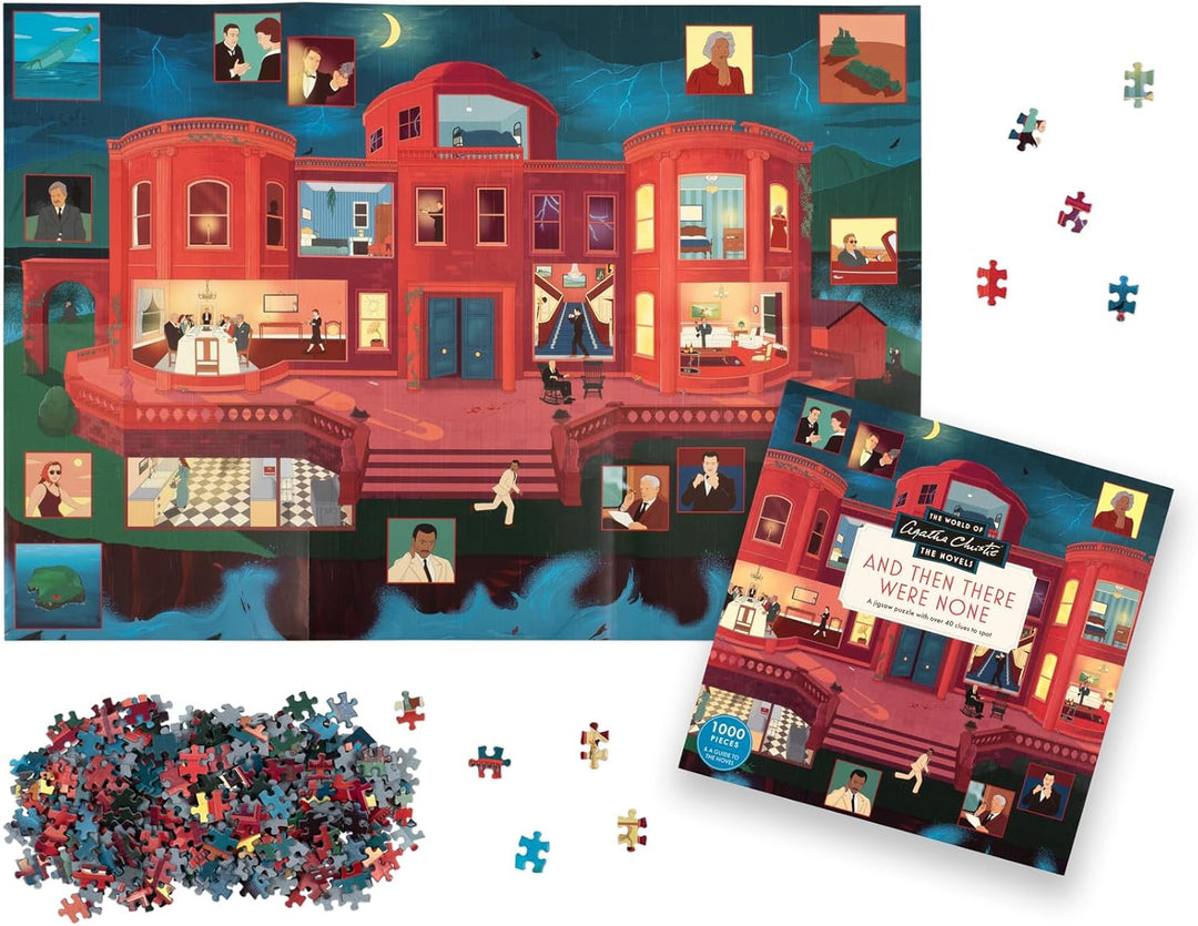 The World of Agatha Christie: And Then There Were None - 1000 Piece Puzzle