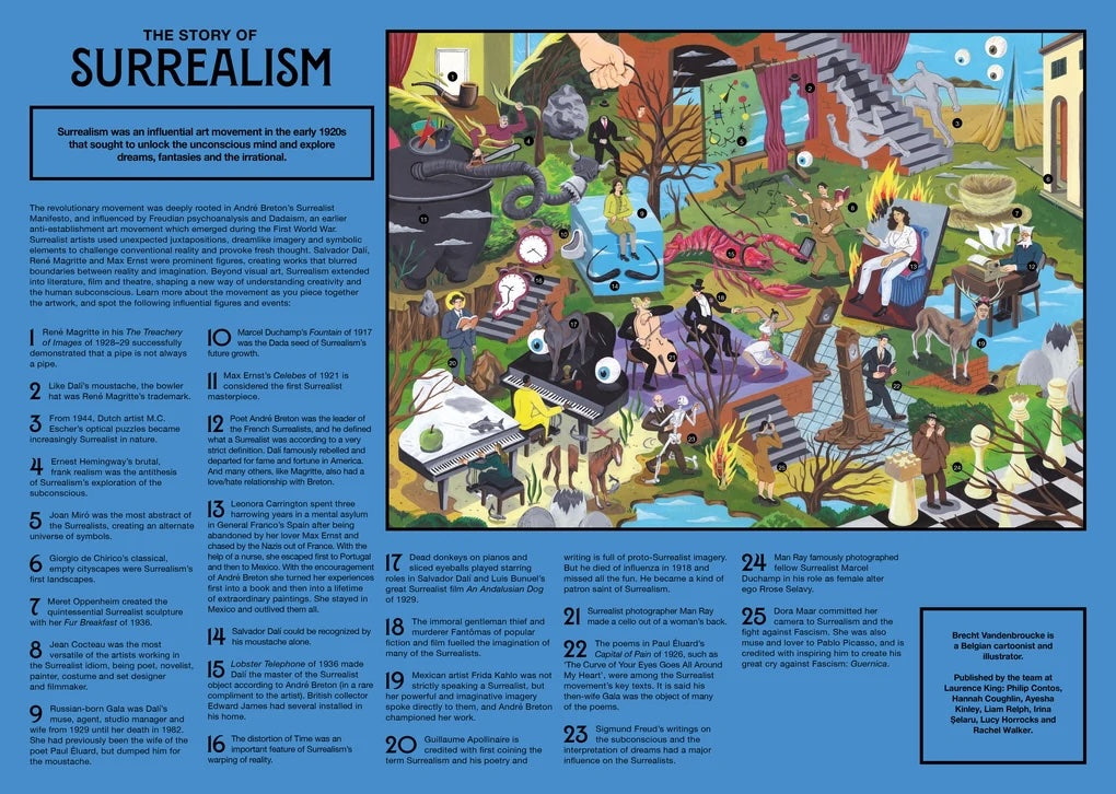 The Story of Surrealism - 500 Piece Puzzle