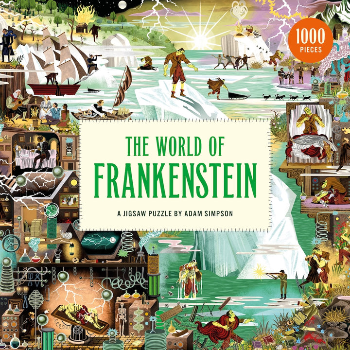 The World of Frankenstein - 1000 Piece Puzzle