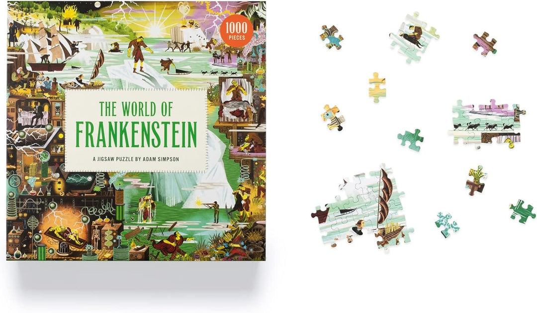 The World of Frankenstein - 1000 Piece Puzzle