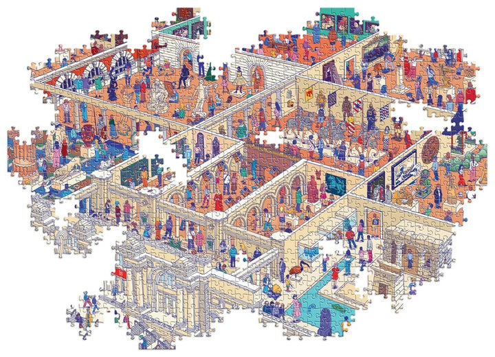 The World of the Museum - 1000 Piece Puzzle