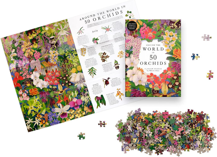 Around the World in 50 Orchids