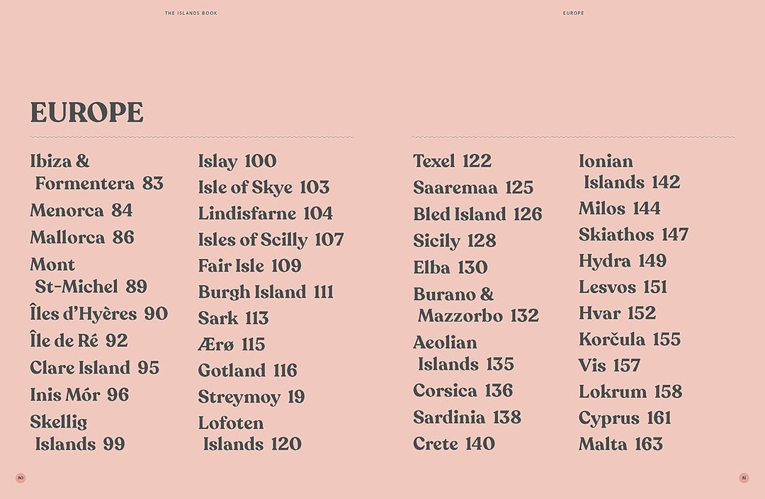 The Islands Book