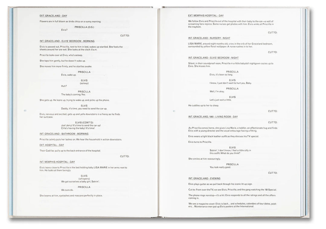 SofiaCoppola - Priscilla Screenplay Book