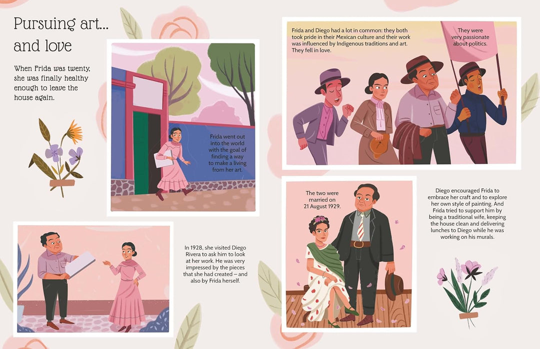 Frida Kahlo: An inspiring sticker story about being true to yourself