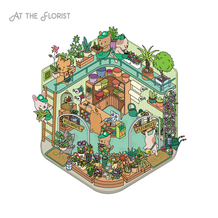 Cozy Stickers - My Little Shops